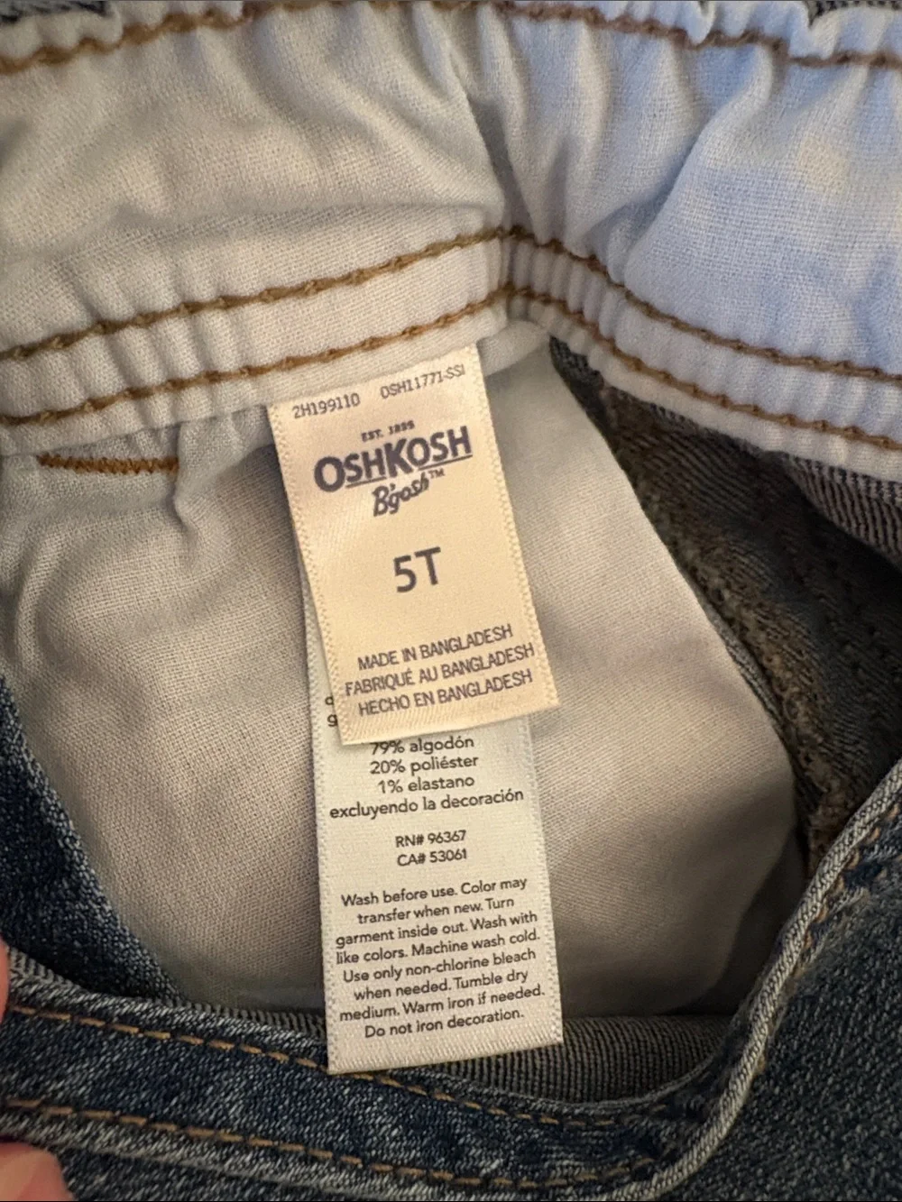 OshKosh Bgosh blue toddler